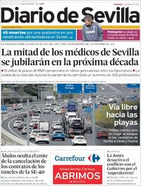 Portada Diario de Sevilla 2021-05-01
