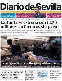 Portada Diario de Sevilla 2021-03-02