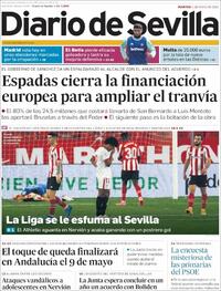 Portada Diario de Sevilla 2021-05-04