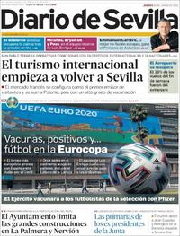 Portada Diario de Sevilla 2021-06-10