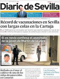 Portada Diario de Sevilla 2021-06-11