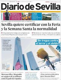Portada Diario de Sevilla 2021-09-12