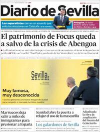Portada Diario de Sevilla 2021-05-18