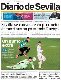Portada Diario de Sevilla 2021-04-25
