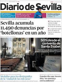 Portada Diario de Sevilla 2021-05-31