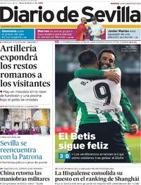 Portada Diario de Sevilla 2022-08-16