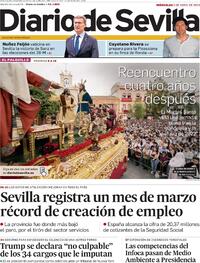 Portada Diario de Sevilla 2023-04-05