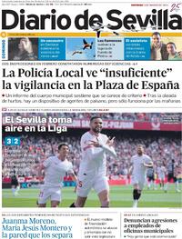 Portada Diario de Sevilla 2024-03-03