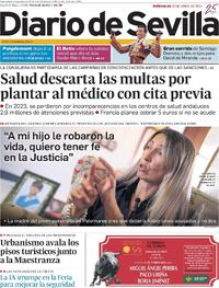 Portada Diario de Sevilla 2024-04-10