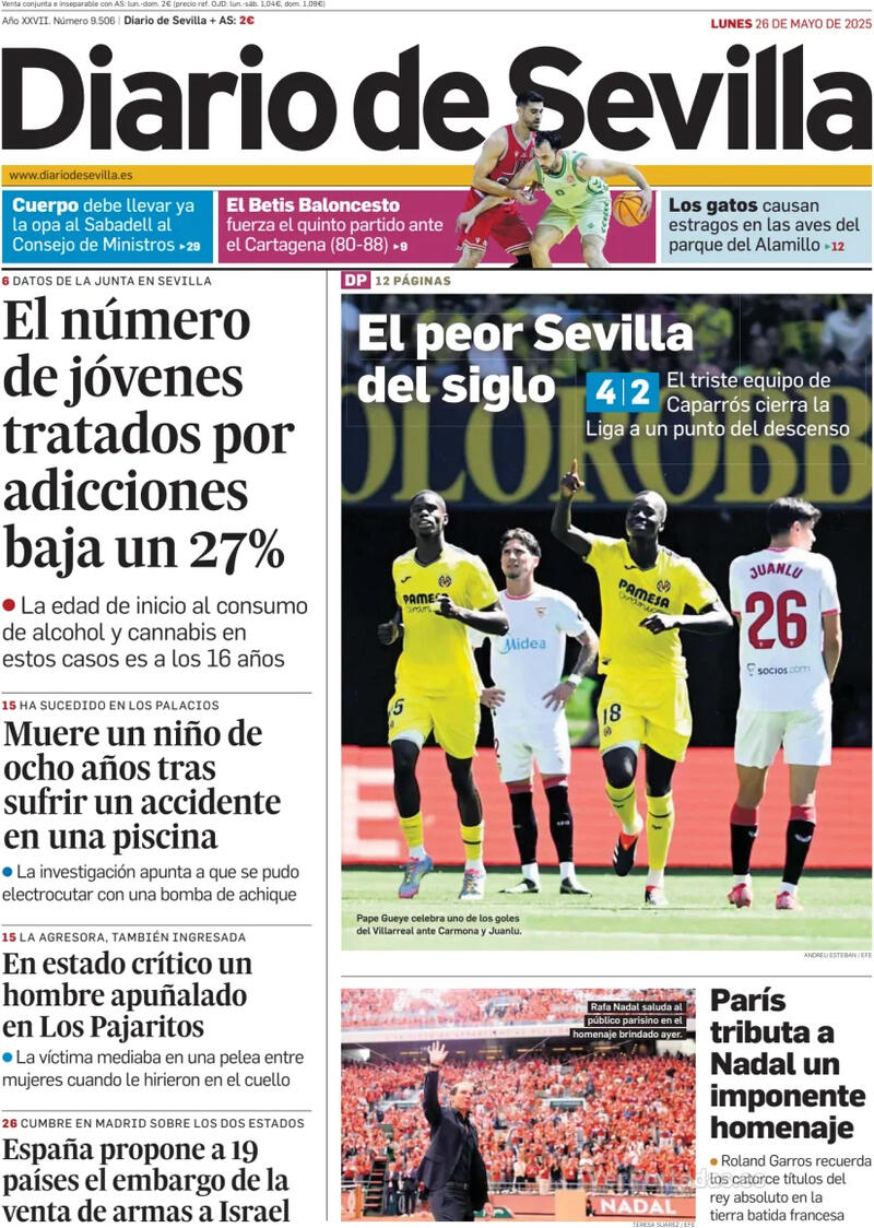 Portada La Voz de Galicia 2025-05-26