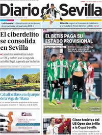 Portada Diario de Sevilla 2025-09-01