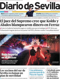 Portada Diario de Sevilla 2025-11-01
