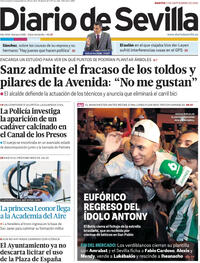 Portada Diario de Sevilla 2025-09-02