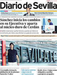 Portada Diario de Sevilla 2025-07-04