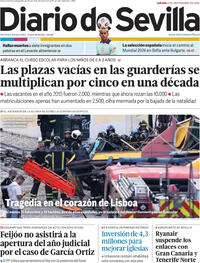 Portada Diario de Sevilla 2025-09-04
