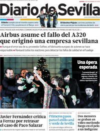Portada Diario de Sevilla 2025-12-04