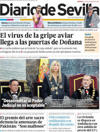 Portada Diario de Sevilla 2025-09-06