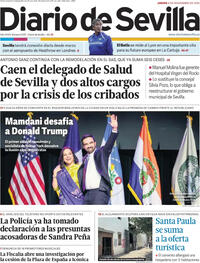 Portada Diario de Sevilla 2025-11-06