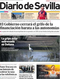 Portada Diario de Sevilla 2025-09-07