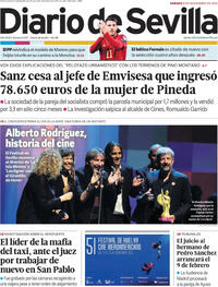 Portada Diario de Sevilla 2025-11-08