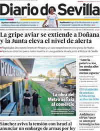 Portada Diario de Sevilla 2025-09-09