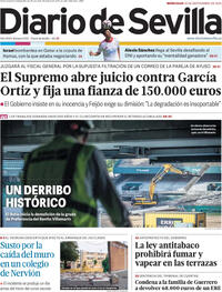 Portada Diario de Sevilla 2025-09-10