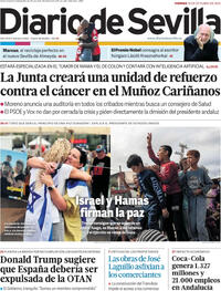 Portada Diario de Sevilla 2025-10-10