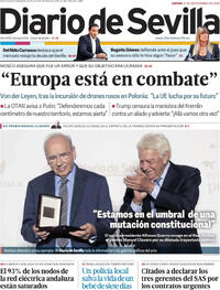 Portada Diario de Sevilla 2025-09-11