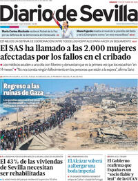 Portada Diario de Sevilla 2025-10-11