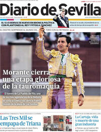 Portada Diario de Sevilla 2025-10-13