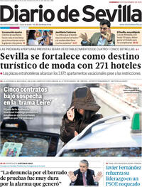 Portada Diario de Sevilla 2025-12-14