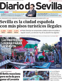 Portada Diario de Sevilla 2025-09-15