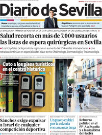 Portada Diario de Sevilla 2025-09-16