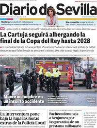 Portada Diario de Sevilla 2025-11-18