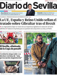 Portada Diario de Sevilla 2025-12-18