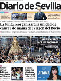 Portada Diario de Sevilla 2025-10-19