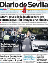 Portada Diario de Sevilla 2025-12-20