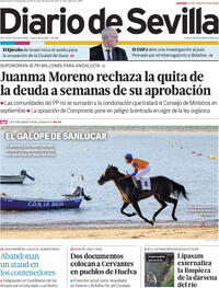 Portada Diario de Sevilla 2025-08-21