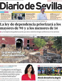 Portada Diario de Sevilla 2025-09-21