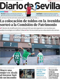 Portada Diario de Sevilla 2025-08-22