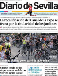 Portada Diario de Sevilla 2025-09-22