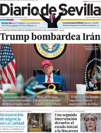 Portada periódico Diario de Sevilla