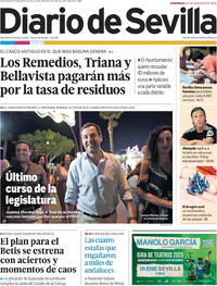 Portada Diario de Sevilla 2025-08-24