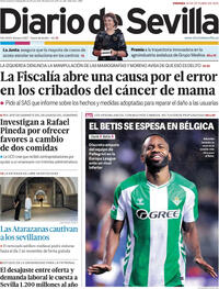 Portada Diario de Sevilla 2025-10-24