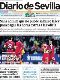 Portada Diario de Sevilla 2025-11-25