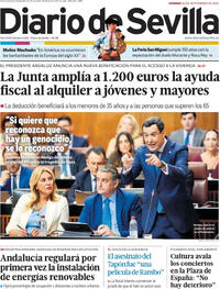 Portada Diario de Sevilla 2025-09-26