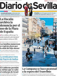 Portada Diario de Sevilla 2025-12-27