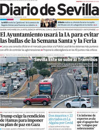 Portada Diario de Sevilla 2025-09-30