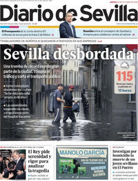 Portada Diario de Sevilla 2025-10-30