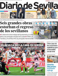 Portada Diario de Sevilla 2025-08-31